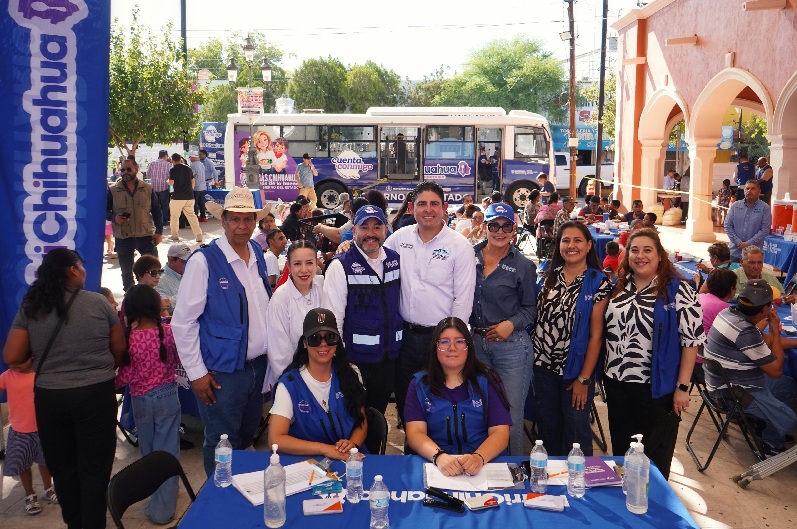 DISTRIBUYE NUTRICHIHUAHUA 2 MIL 600 APOYOS DURANTE LA RUTA CHIHUAHUA