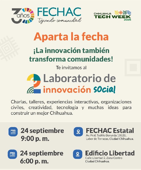 LABORATORIO DE INNOVACIÓN SOCIAL I CHIHUAHUA TECH WEEK 2026