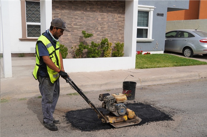 ATENDIÓ MUNICIPIO MÁS DE MIL QUINIENTOS BACHES DURANTE PERIODO DEL 24 AL 28 DE AGOSTO