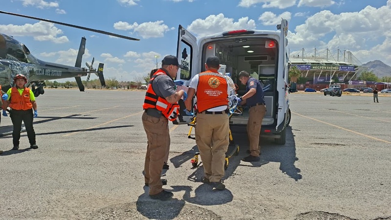 REALIZA GOBIERNO DEL ESTADO NUEVO TRASLADO AEROMÉDICO DE UN NEONATO