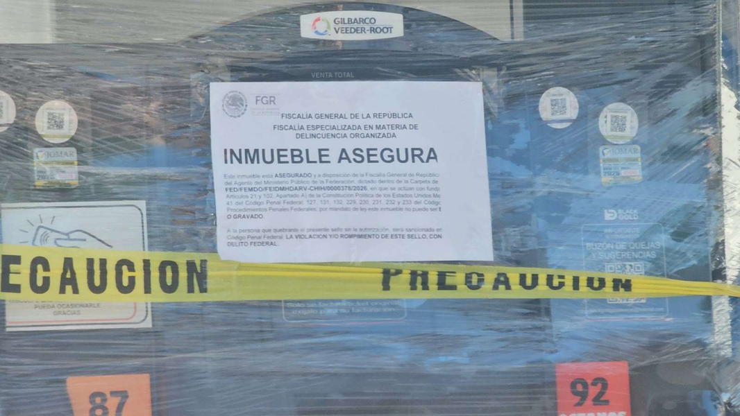 ASEGURA FGR DOS GASOLINERAS BLACK GOLD EN CHIHUAHUA Y DELICIAS