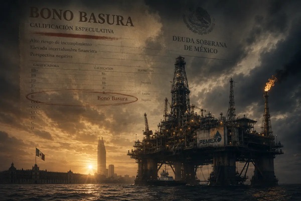 PEMEX VUELVE AL CENTRO DEL DEBATE SOBRE EL RIESGO SOBERANO DE MÉXICO