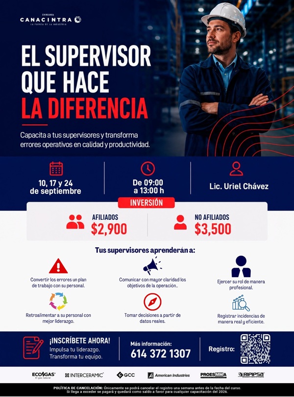 CAPACITA A TUS SUPERVISORES Y TRANSFORMA ERRORES OPERATIVOS EN CALIDAD Y PRODUCTIVIDAD