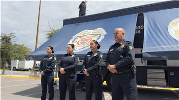 C4M REFUERZA VIGILANCIA DE LA POLICÍA MUNICIPAL EN EVENTOS MASIVOS