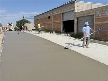 AVANZA MUNICIPIO CON PAVIMENTACIÓN EN CALLE 50 DE LA COLONIA ROSARIO