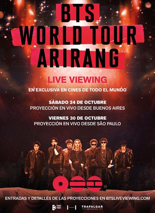 BTS WORLD TOUR ‘ARIRANG’ EN BUENOS AIRES Y SÃO PAULO: EN VIVO