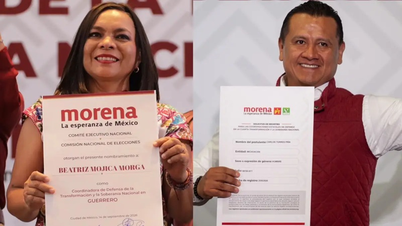 MORENA AVANZÓ CON LOS NOMBRAMIENTOS DE LOS DEFENSORES DE LA 4T EN MICHOACÁN