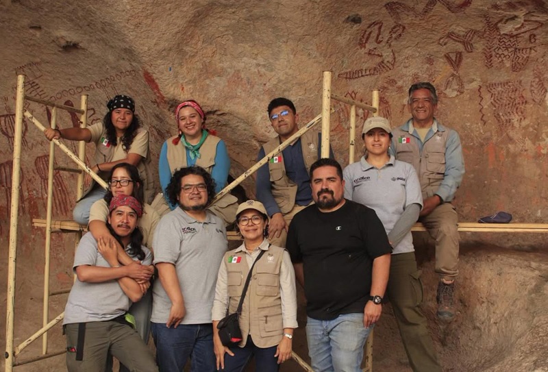 CONCLUYEN TRABAJOS DE CONSERVACIÓN EN CUEVA DE LAS MONAS