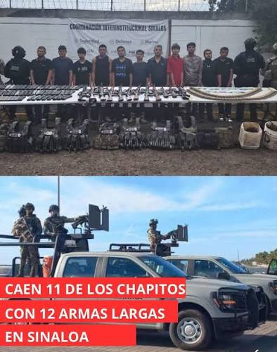 FUERZAS FEDERALES DETUVIERON A ‘EL PELI‘, GENERADOR DE VIOLENCIA EN SINALOA Y OPERADOR DE LOS CHAPITOS.