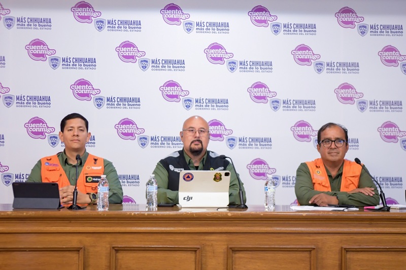 REGISTRA LA ENTIDAD 261 INCIDENCIAS POR LLUVIAS: PROTECCIÓN CIVIL