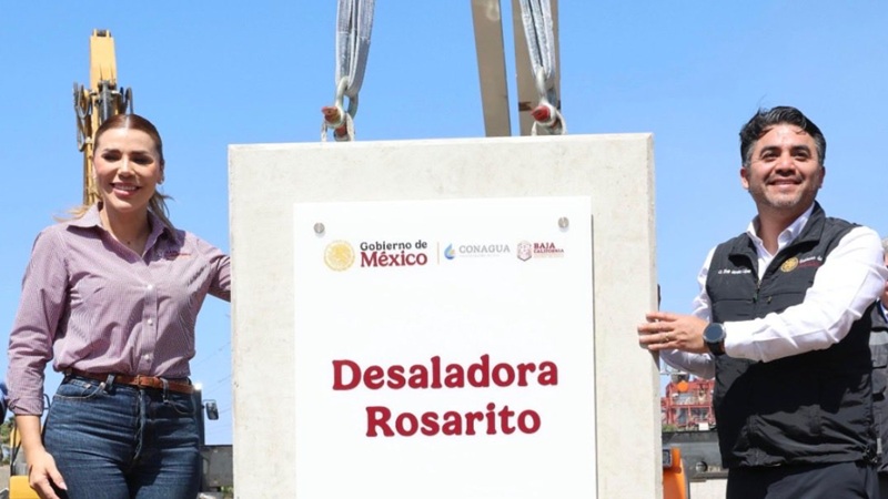 DESALADORA EN ROSARITO, BAJA CALIFORNIA, INICIA CONSTRUCCIÓN CON INVERSIÓN DE MÁS DE 15 MIL MILLONES DE PESOS