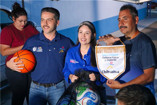LLEGA PROGRAMA MUNICIPAL “MANOS A LA CANCHA” A LA UNIDAD DEPORTIVA VILLAS DEL REAL