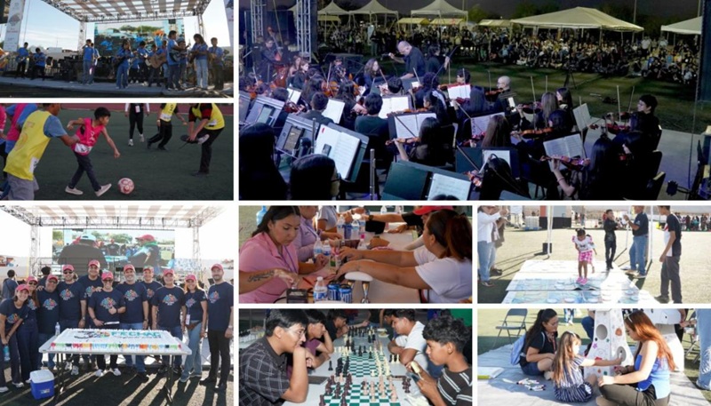 CERCA DE 2 MIL PERSONAS HICIERON DEL FECHAC FEST UNA GRAN FIESTA COMUNITARIA EN JUÁREZ
