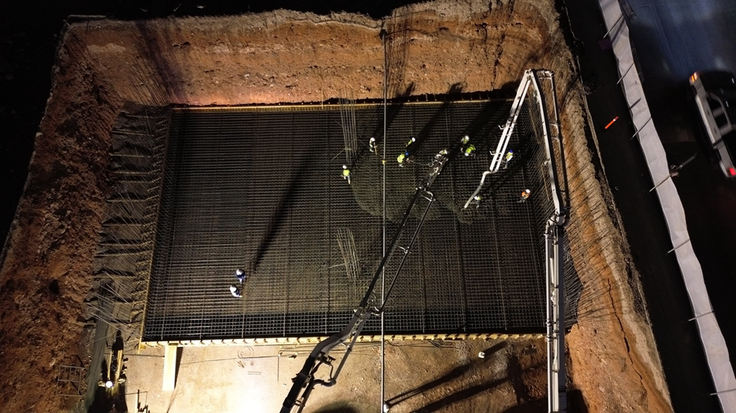SUPERVISA SCOP COLADO MASIVO EN PASO INFERIOR TECNOLÓGICO Y AVENIDA LOS ARCOS