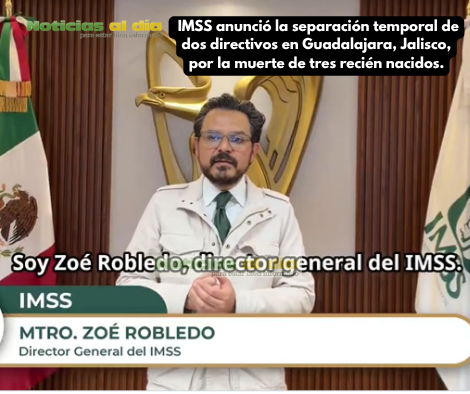 SEPARAN A DIRECTIVOS DEL IMSS EN JALISCO POR MUERTE DE BEBÉS