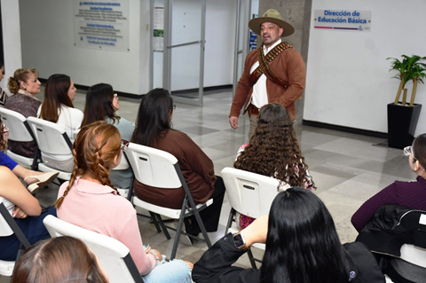PRESENTA SEYD MONÓLOGO “REVOLUCIONANDO VALORES” PARA FORTALECER LA FORMACIÓN ÉTICA EN ÁMBITO ESCOLAR