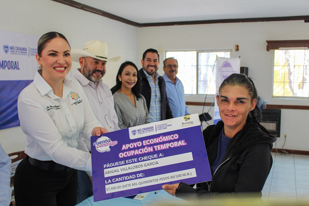 LLEVA SDHYBC OPORTUNIDADES A FAMILIAS DE ASCENSIÓN Y CASAS GRANDES CON PROGRAMA DE OCUPACIÓN TEMPORAL