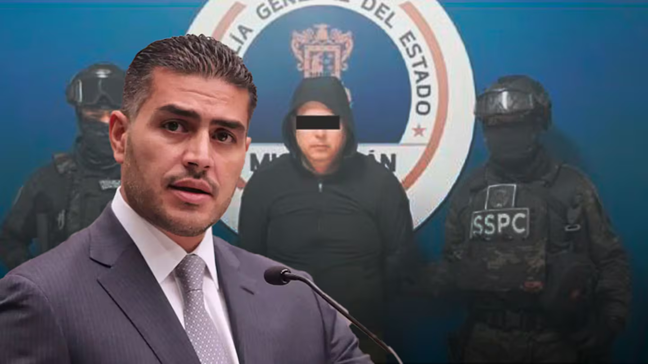 OMAR GARCÍA HARFUCH, INFORMÓ QUE 33 PERSONAS HAN SIDO DETENIDAS POR EL ASESINATO DEL ENTONCES ALCALDE DE URUAPAN, CARLOS MANZO.