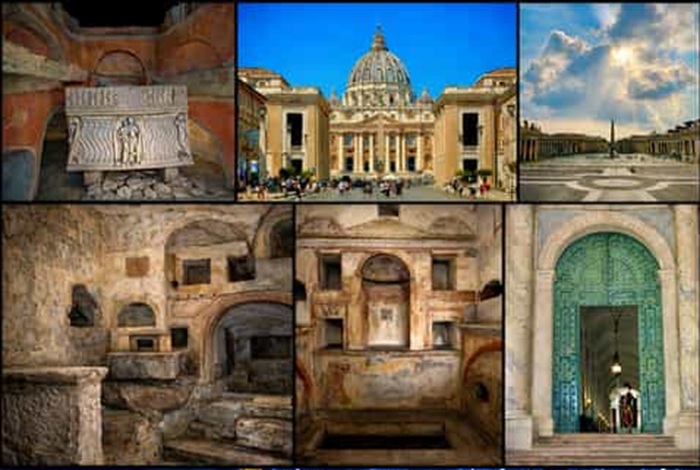 DESCUBRE LOS SECRETOS SUBTERRANEOS DE LA BASÍLICA DE SAN PEDRO