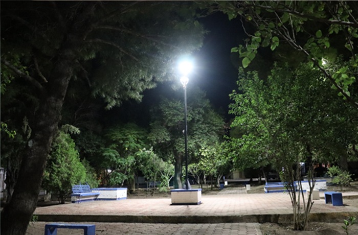 MODERNIZA MUNICIPIO ILUMINACIÓN DE PARQUES CON TECNOLOGÍA LED PARA MAYOR SEGURIDAD DE LAS FAMILIAS