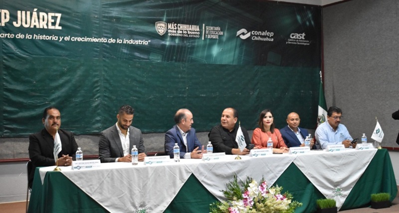 CELEBRA CAST CONALEP JUÁREZ 32 AÑOS DE IMPULSAR LA CAPACITACIÓN Y LA VINCULACIÓN CON LA INDUSTRIA FRONTERIZA