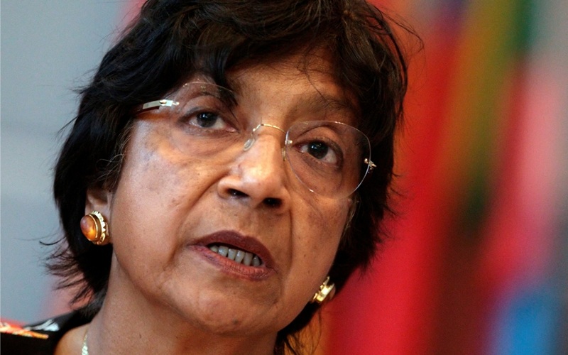 COMO INACEPTABLES CALIFICA LA PREMIO NOBEL DE LA PAZ NAVY PILLAY, LAS SANCIONES CONTRA LA CPI