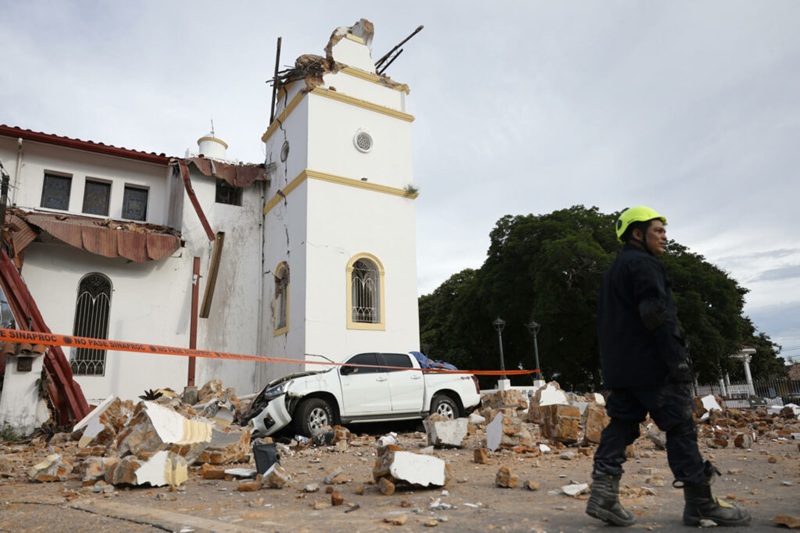 TERREMOTO EN PANAMÁ DEJA AL MENOS 27 HERIDOS Y EDIFICACIONES AFECTADAS
