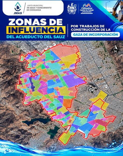 ALMACENA AGUA: AFECTARÁN SERVICIO DE ESTAS 226 COLONIAS