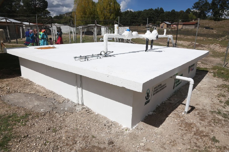 ENTREGA JCAS Y COFAM SISTEMA COLECTIVO DE AGUA POTABLE EN GUACHOCHIC