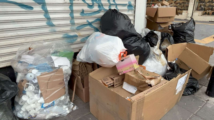 REPORTAN ACUMULACIÓN DE BASURA EN LA ZONA CENTRO