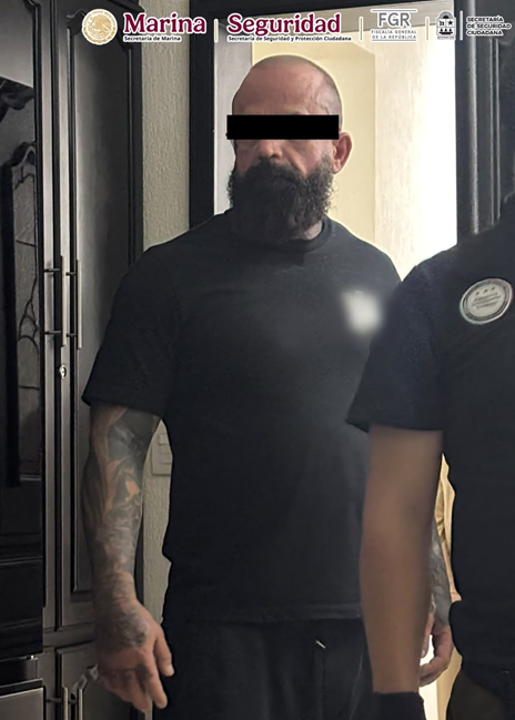 DETUVIERON EN CANCÚN A ROBERT SKOJO, ALIAS ‘ROB’, IDENTIFICADO COMO PRESUNTO LÍDER DEL GRUPO DELICTIVO LOS HELLS ANGELS.