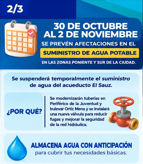 REITERA MUNICIPIO Y JMAS RECOMENDACIONES ANTE PRÓXIMOS TRABAJOS DE MODERNIZACIÓN DE TUBERÍAS