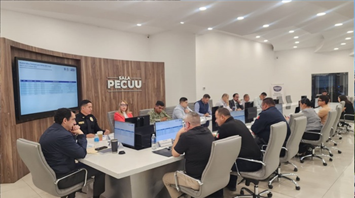 FORTALECE GOBIERNO MUNICIPAL COORDINACIÓN EN LA MESA DE SEGURIDAD