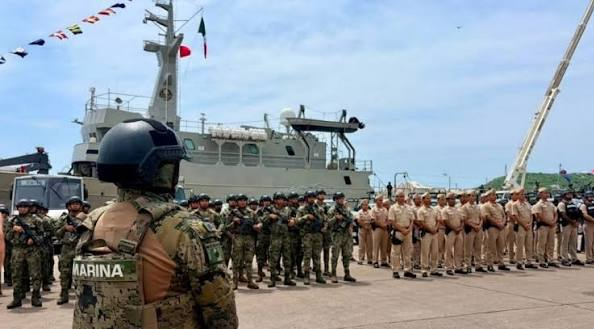 LA SECRETARÍA DE MARINA INFORMÓ DEL DESPLIEGUE DE UNOS MIL 600 ELEMENTOS EN SINALOA